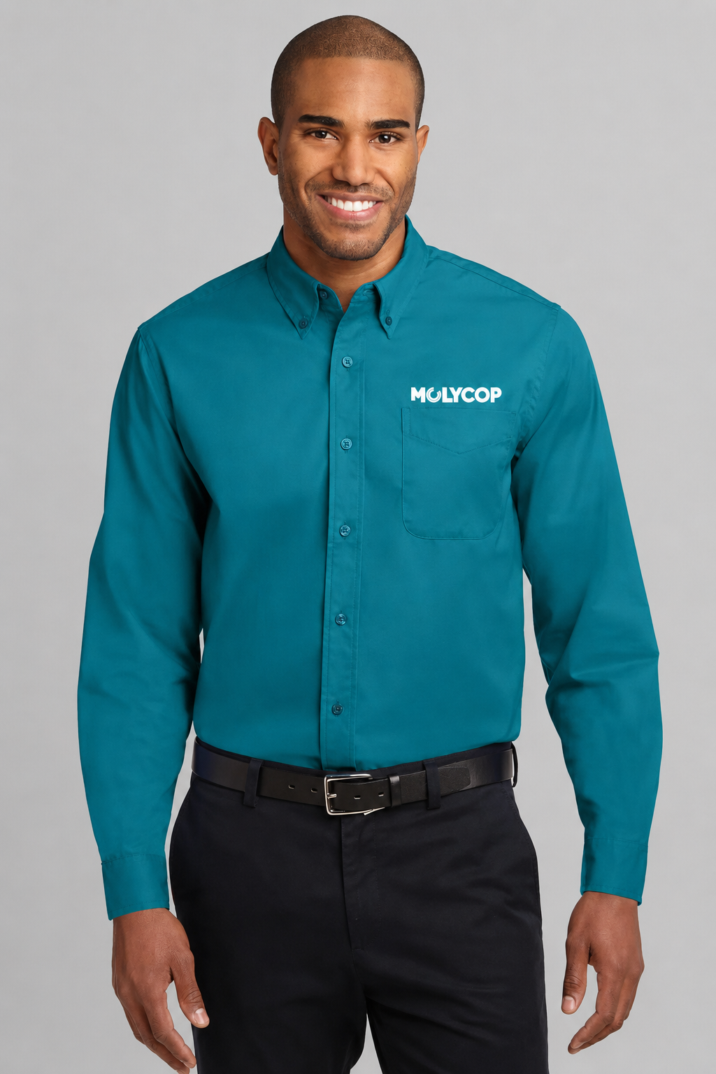 120014 - Teal Mens Shirt