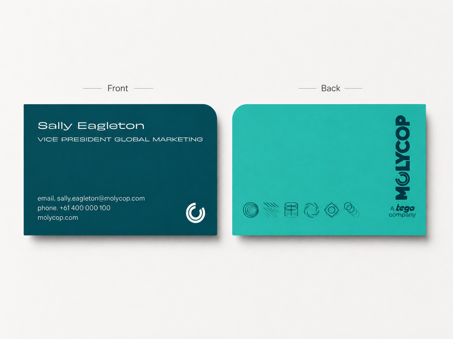 116459 - Full Colour Business Cards Blue