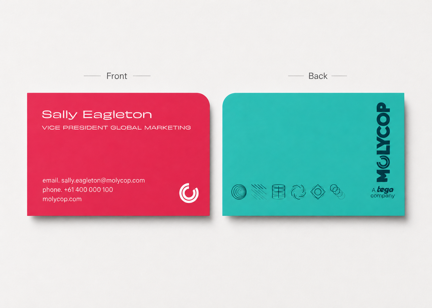 116459 - Full Colour Business Cards Red