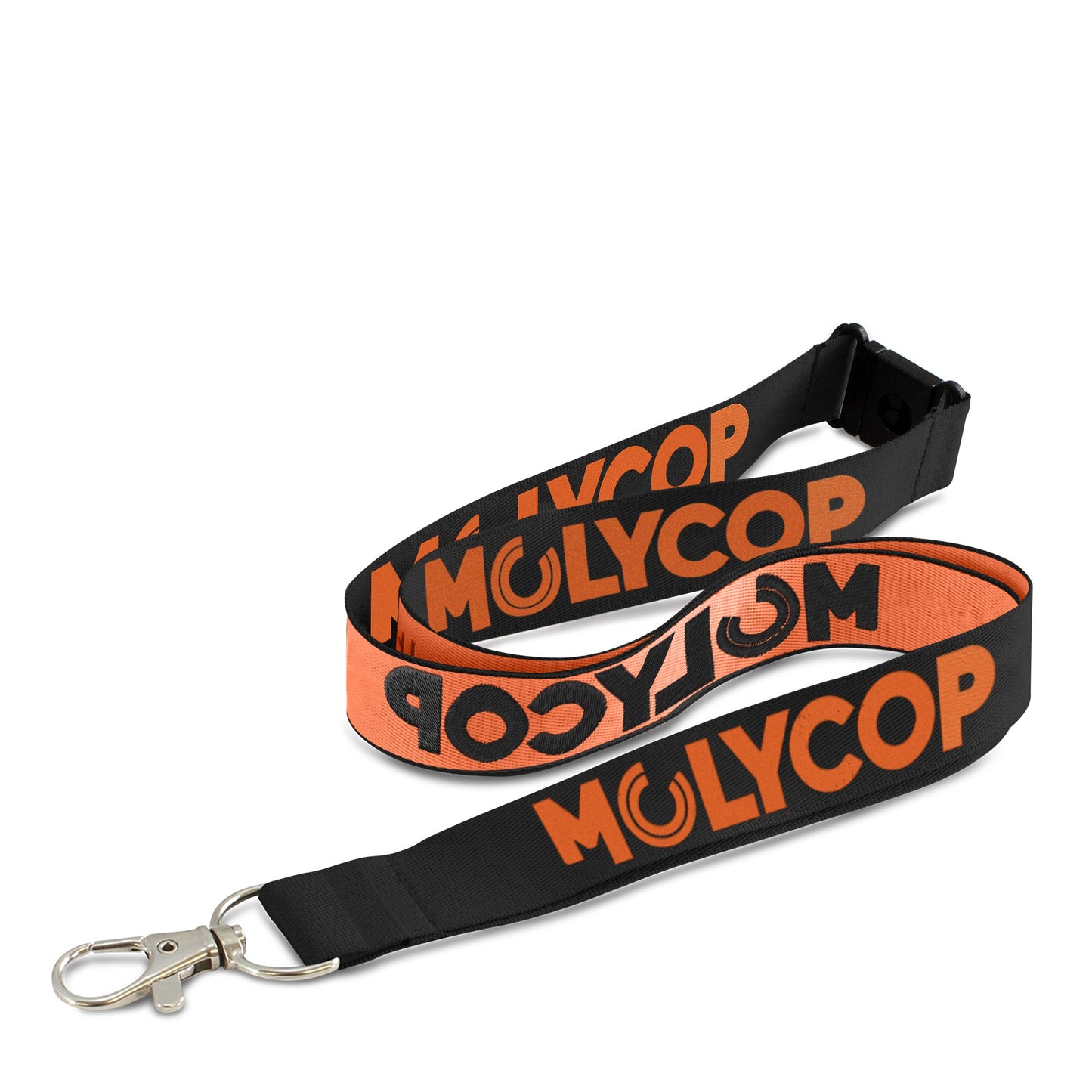 110788 - Jacquard Lanyard Orange