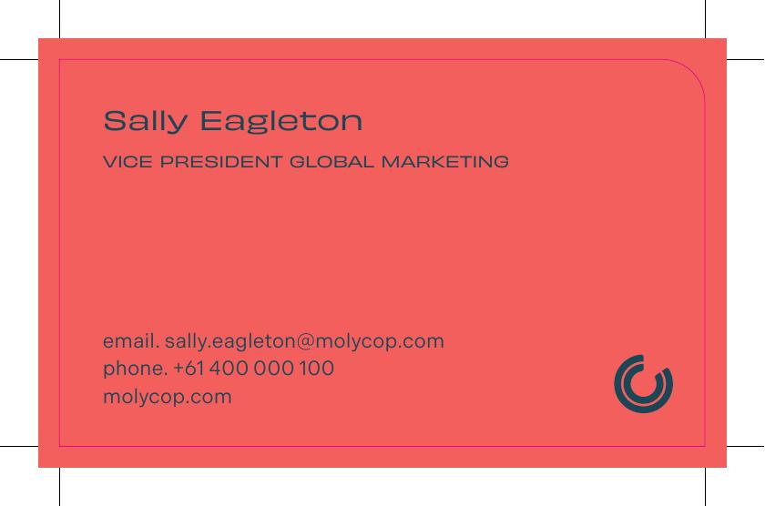 116459 - Full Colour Business Cards Orange