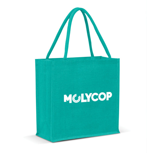 127163 - Monza Jute Tote Bag - Colour Match