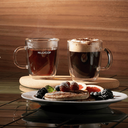 133817 - Bodum Bistro Double Wall Mugs - Set of 2