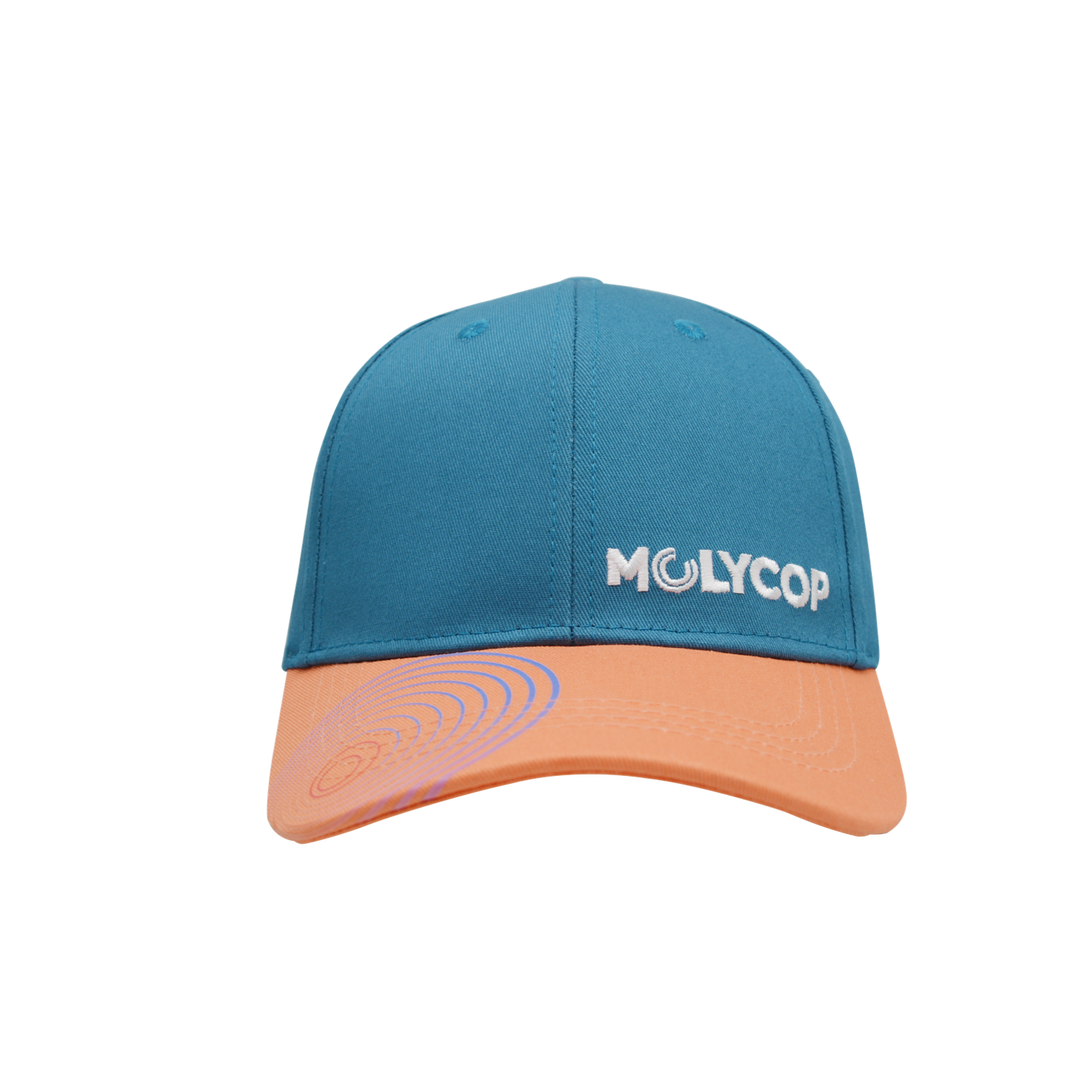 112567 - Falcon Cap All  Teal/Orange Combo