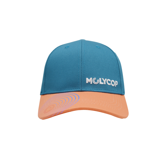 112567 - Falcon Cap All  Teal/Orange Combo