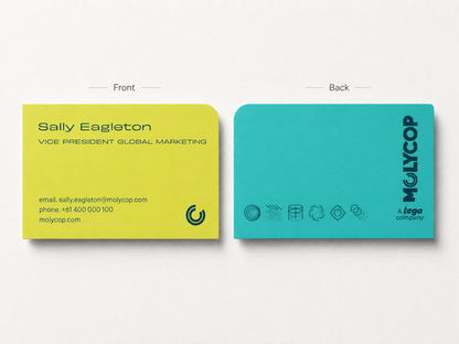 116459 - Full Colour Business Cards Green