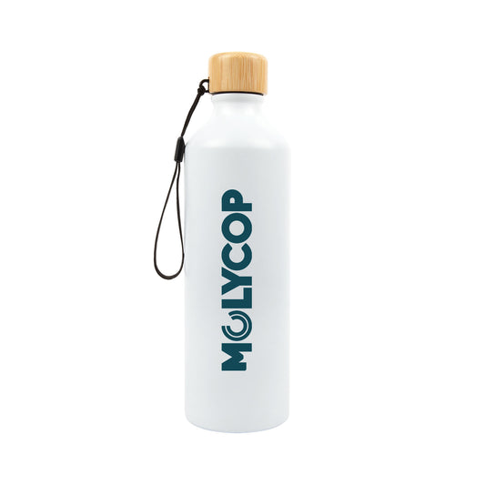 Gelato Aluminium Bottle with Bamboo Lid LL6997