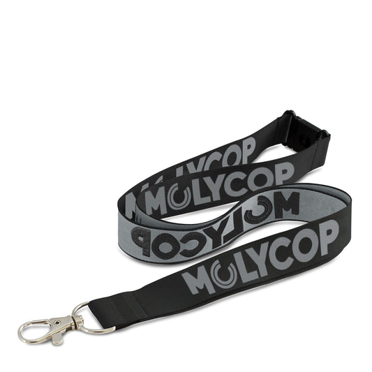 110788 - Jacquard Lanyard Gray