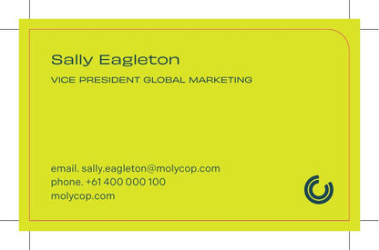 116459 - Full Colour Business Cards Green