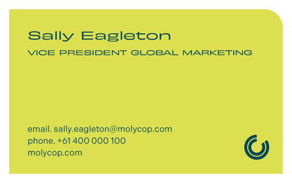 116459 - Full Colour Business Cards Green