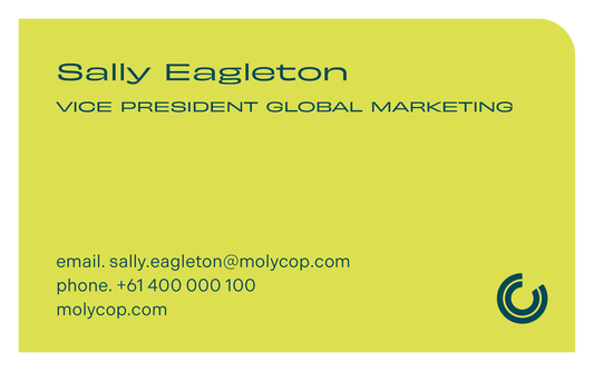 116459 - Full Colour Business Cards Green