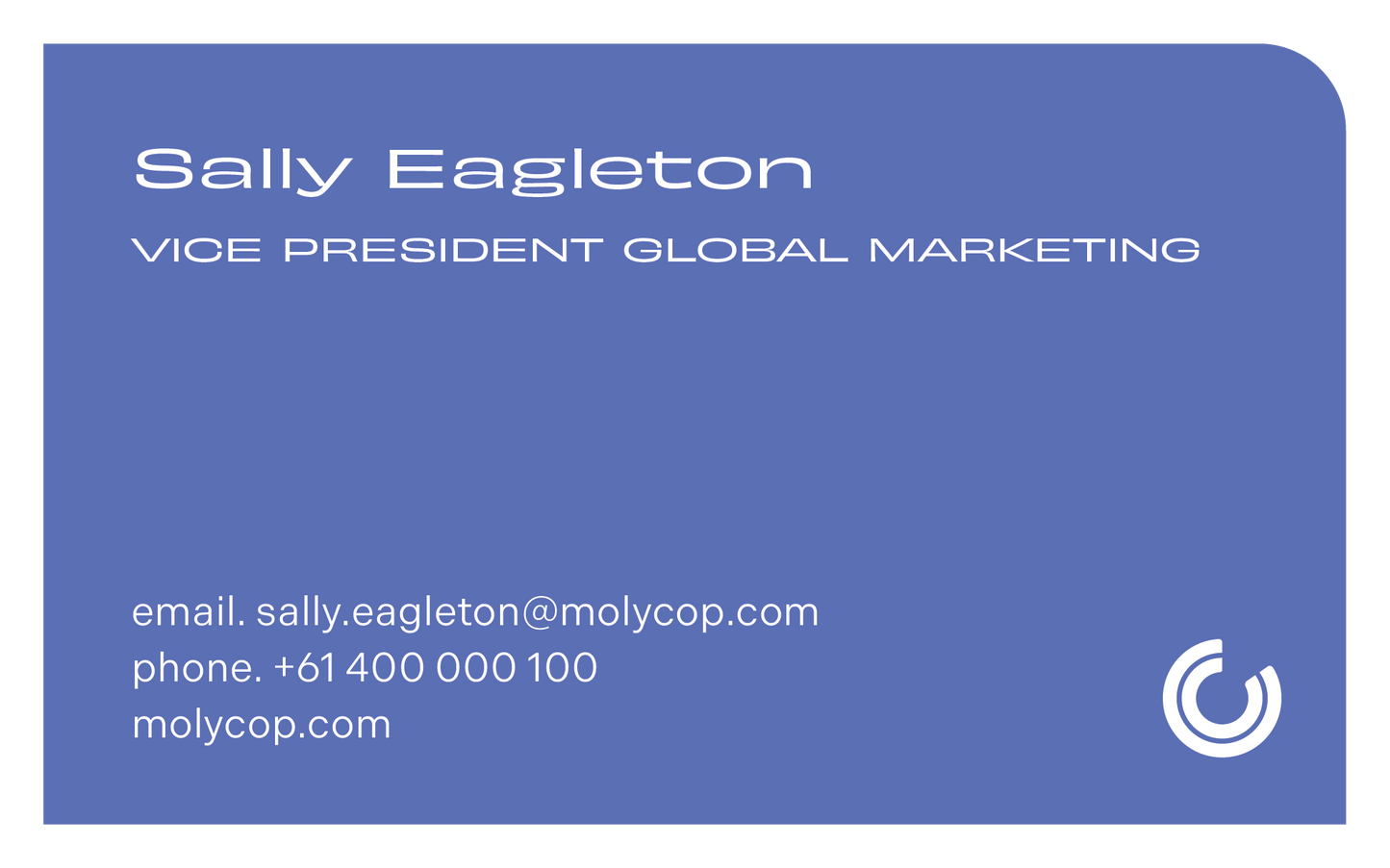 116459 - Full Colour Business Cards Purple