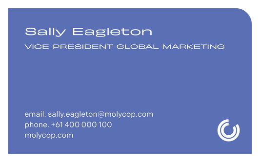 116459 - Full Colour Business Cards Purple