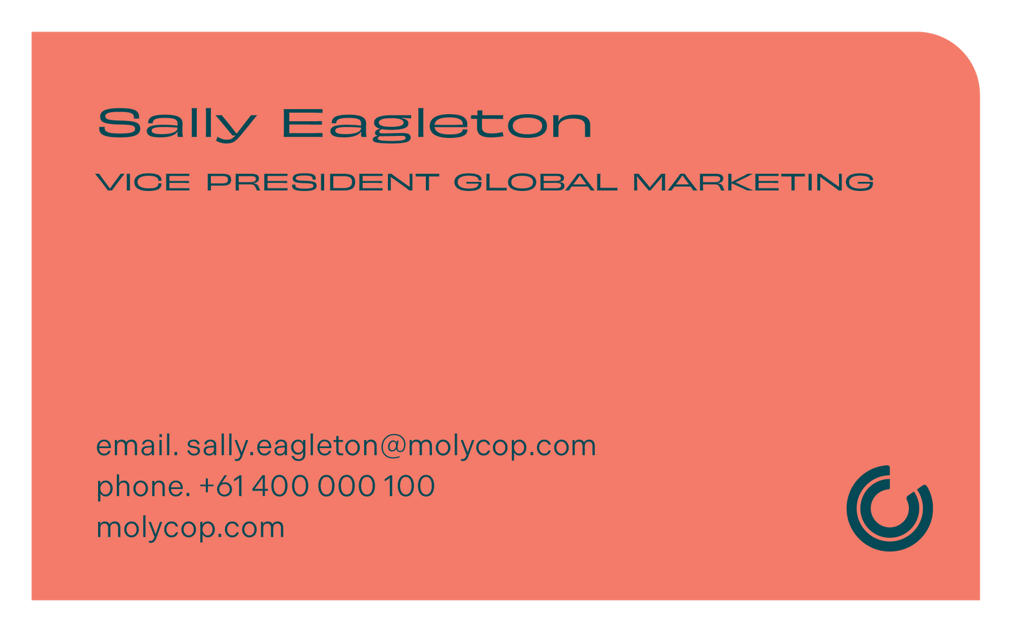 116459 - Full Colour Business Cards Orange