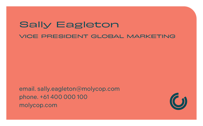 116459 - Full Colour Business Cards Orange