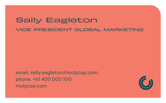 116459 - Full Colour Business Cards Orange