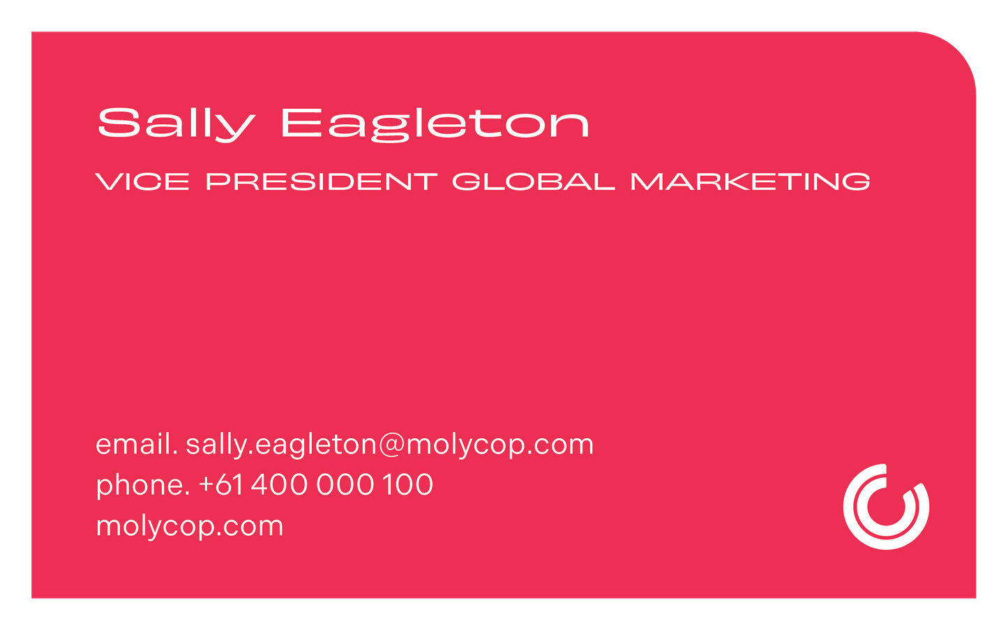 116459 - Full Colour Business Cards Red