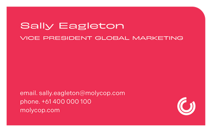 116459 - Full Colour Business Cards Red