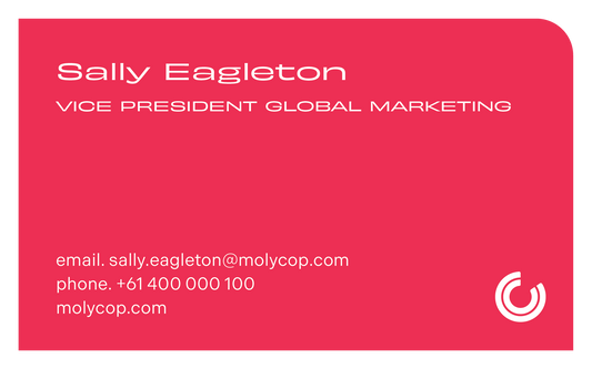 116459 - Full Colour Business Cards Red